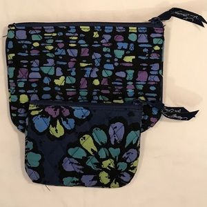 VERA BRADLEY INDIGO POP COSMETIC DUO